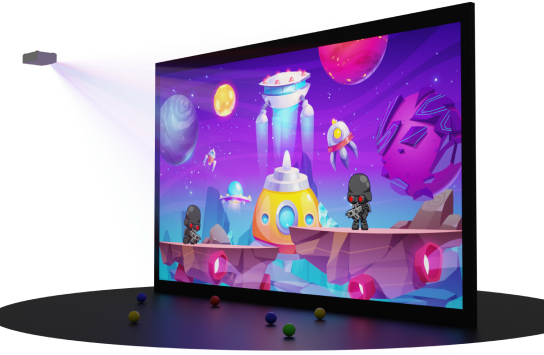 Интерактивная стена для детей от 3-х до 6 лет