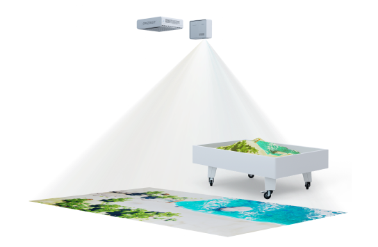 Интерактивный комплекс: песок + пол