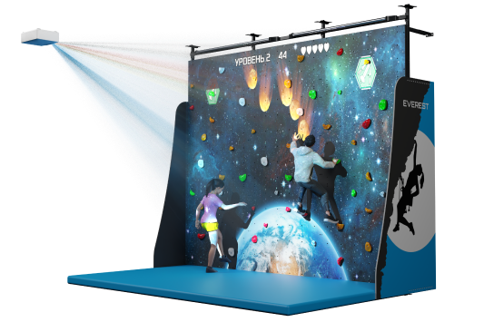 Интерактивный скалодром Эверест